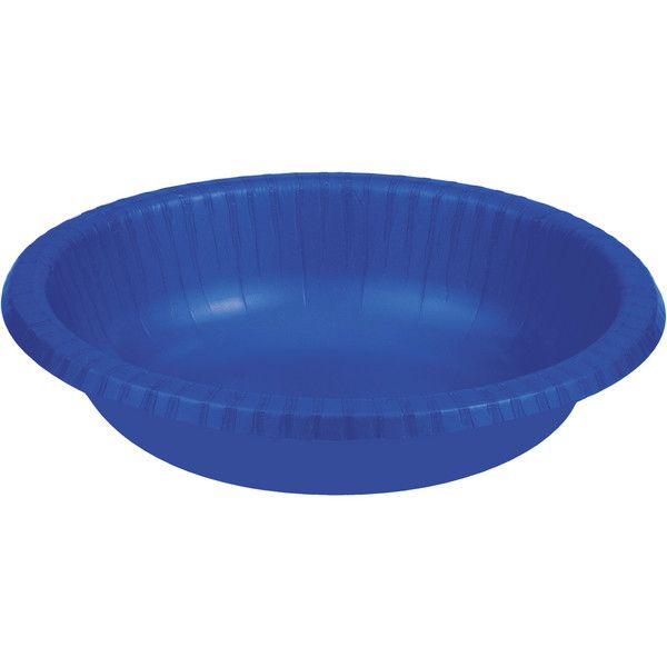 20 oz Paper Bowl Cobalt 20 Ct