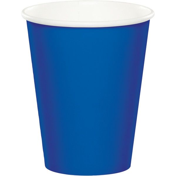 9 oz Paper Cup Cobalt 24 Ct