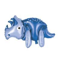 Standing Dinosaur Balloon Centerpiece - Air Fill Foil Balloon 34.5&quot;