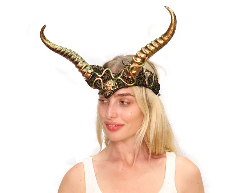Gold Woodland Horns