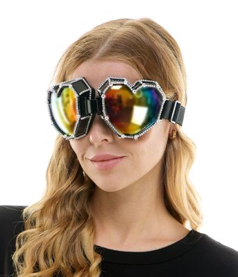 Black Festival Goggles
