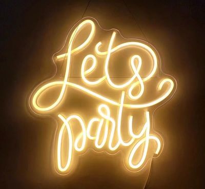 Let&#39;s Party - Neon Sign