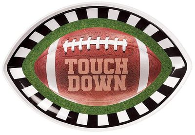 Football Shaped Platter