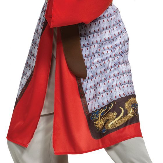 Mulan - Hero Red Dress Classic, Attribute: Girls, Size: S (4-6x)