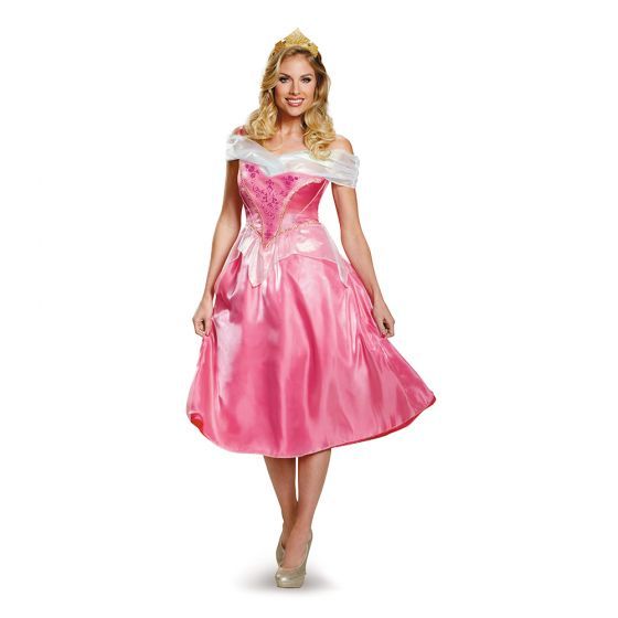 Sleeping Beauty - Aurora Deluxe Adult, Attribute: Womens, Size: M (8-10)