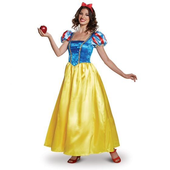 Snow White Deluxe Adult, Attribute: Womens, Size: S (4-6)