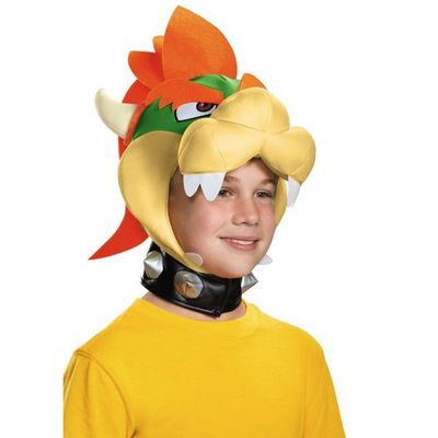 Super Mario - Bowser Headpiece Child