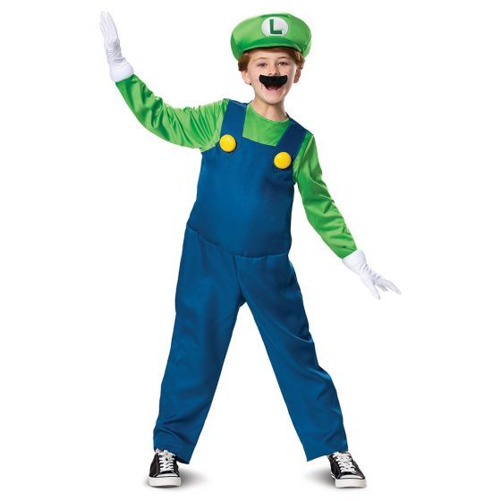 Super Mario - Luigi Deluxe, Attribute: Boys, Size: M (7-8)