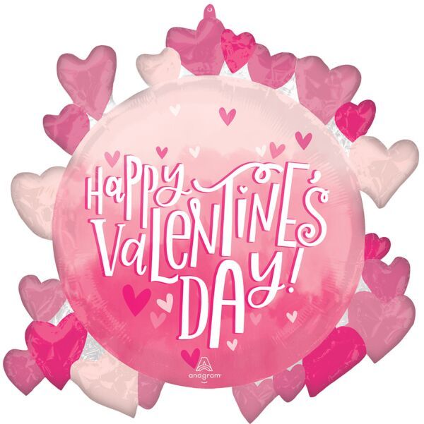 HVD Pearl Shine - 26" Helium Filled Foil Balloon, Ribbon