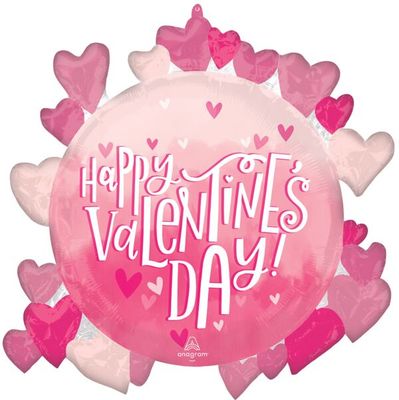 HVD Pearl Shine - 26" Helium Filled Foil Balloon, Ribbon