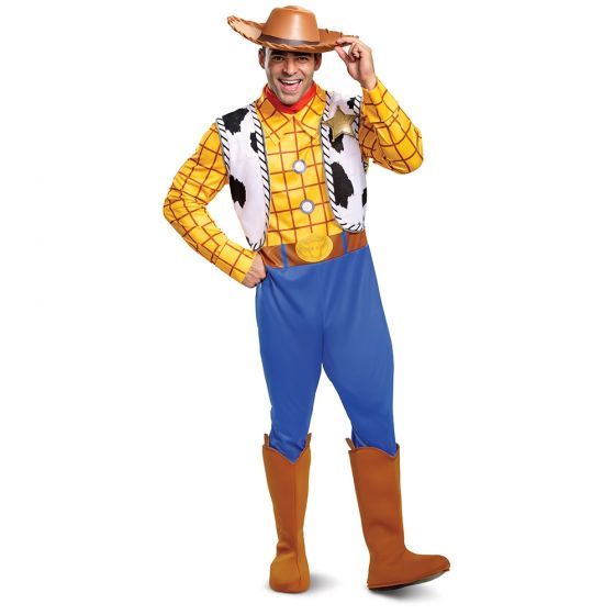 Toy Story - Woody Deluxe Adult, Attribute: Mens, Size: L/XL (42-46)