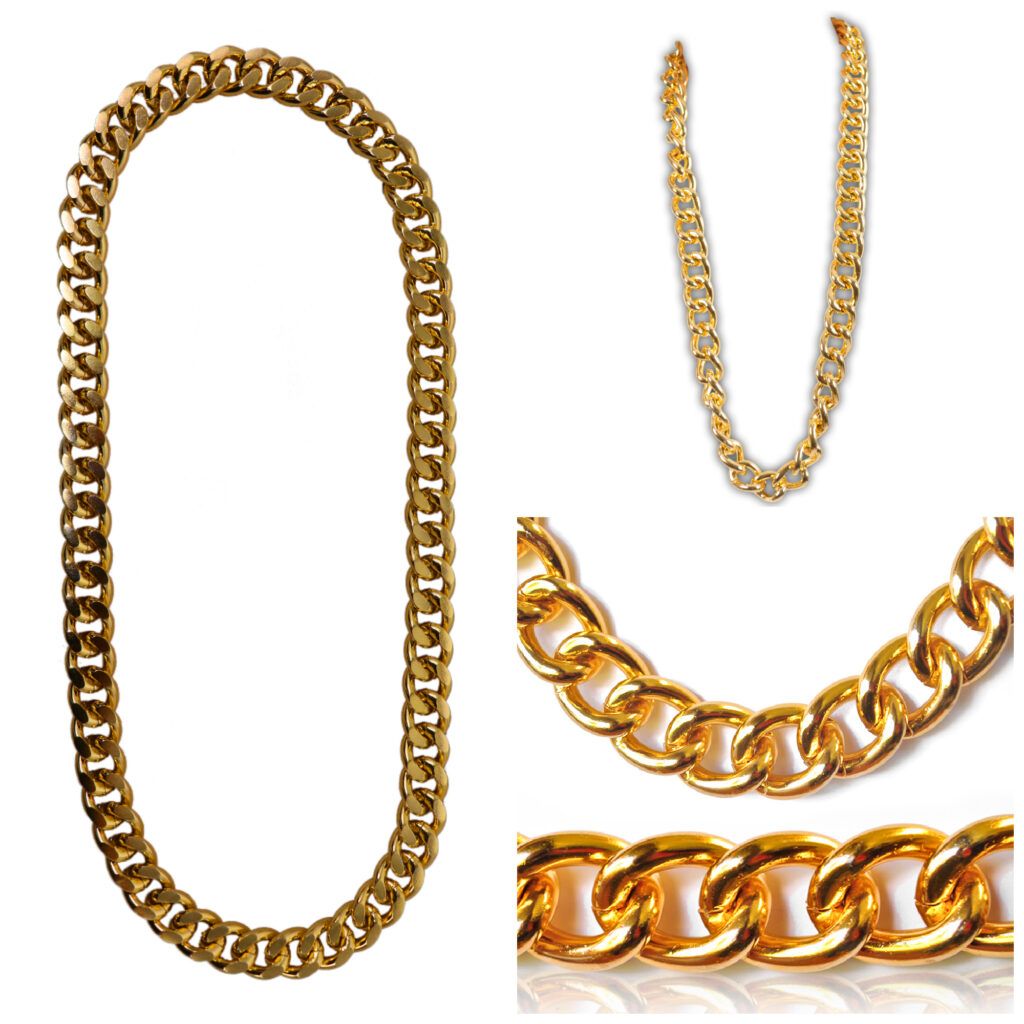Pimp Chain - Gold Metal