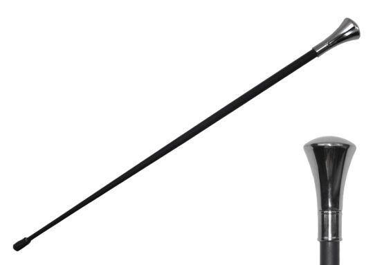 Deluxe Walking Cane - Silver