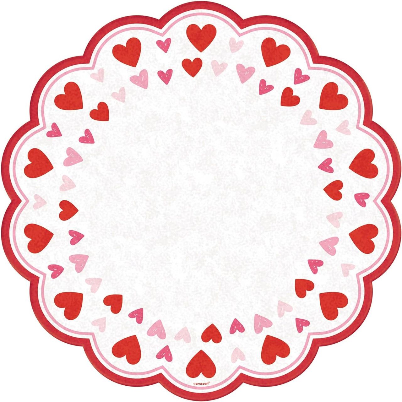 Valentine's Doilies 12" - 12ct