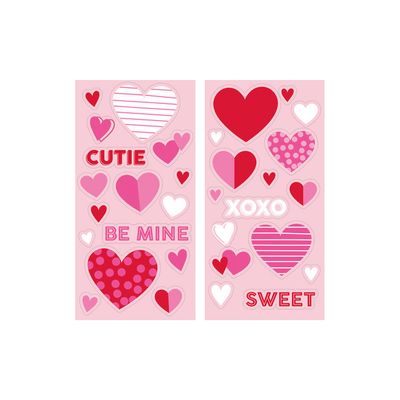 Valentine's Day Stickers 8 Ct