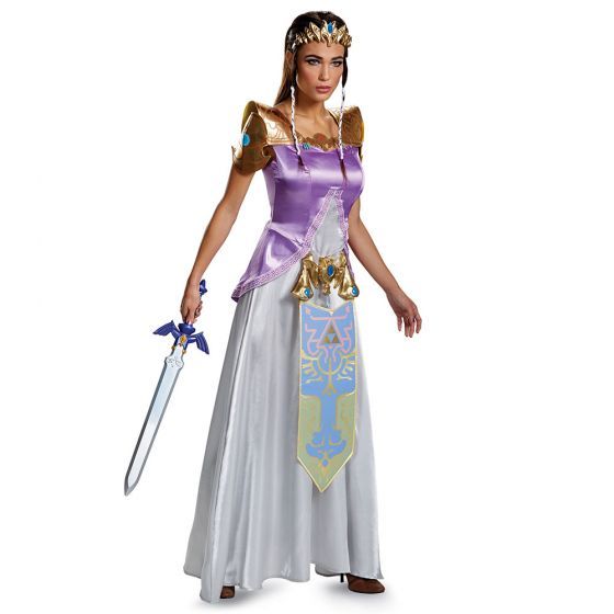 Zelda Deluxe Adult - , Attribute: Woman, Size: S (4-6)