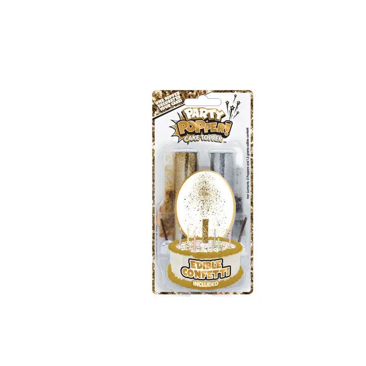 Cake Popper Edible Confetti - Metallic