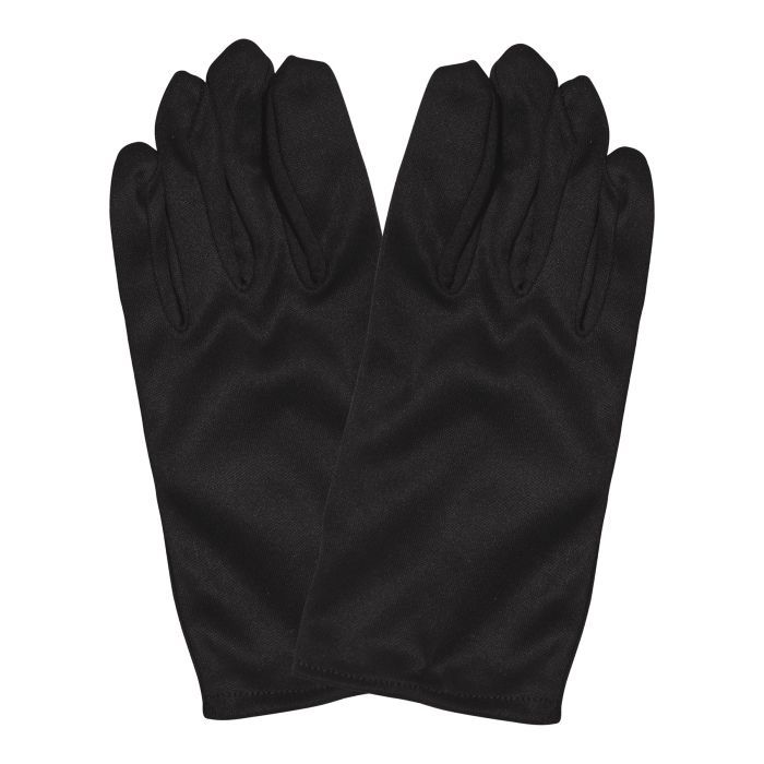 Short Theatrical Gloves - Black