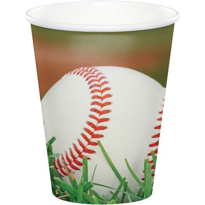 Sports Fanatic Baseball - 9oz Cups 8ct