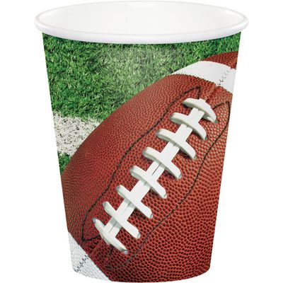 Football Party - 9oz Hot/Cold Cups 8ct