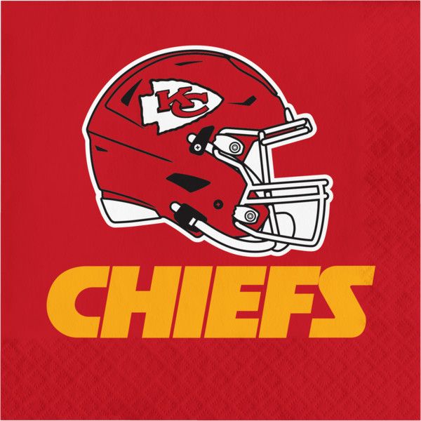 Kansas City Chiefs - Luncheon Napkins 16 Ct