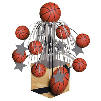 Sports Fanatic Basketball - Mini Centerpiece