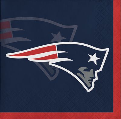 New England Patriots - Beverage Napkins 16ct