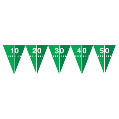 Football Party - Field Flag Banner