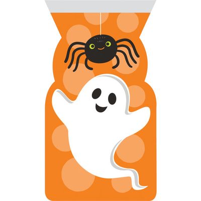 Spider And Ghost Treat Bag