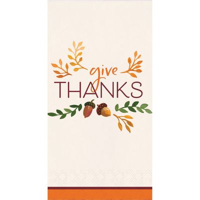 Fall Festivities - Guest Napkin 3 Ply 16 Ct