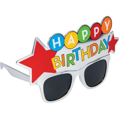 Birthday Star - Glasses