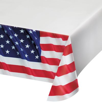 Stars &amp; Stripes - Tablecover 54&quot;X102&quot;