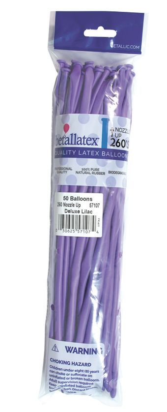 260S Nozzle Up Latex - Deluxe Lilac 50ct