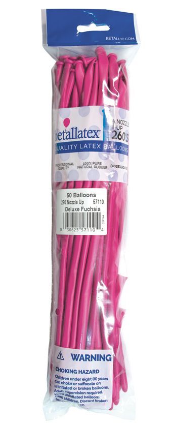 260S Nozzle Up Latex - Deluxe Fuchsia 50ct