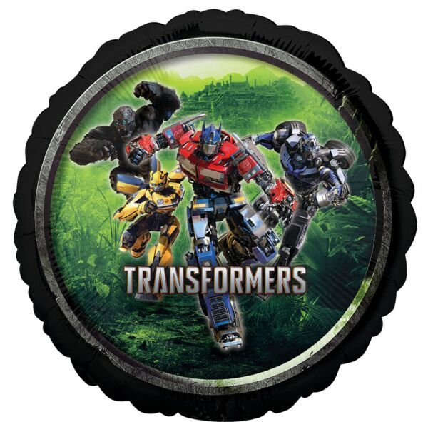 Transformers - 17&quot; Helium Filled Foil Shaped Balloon, Ribbon