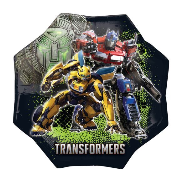 Transformers - 22&quot; Helium Filled Foil Shaped Balloon, Ribbon