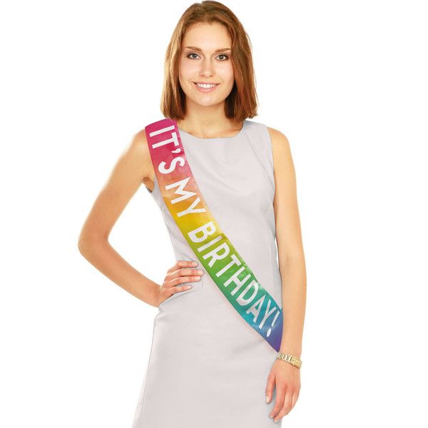 It&#39;s My Birthday - Sash
