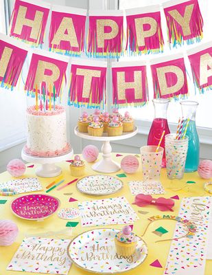 Bright Triangle Birthday