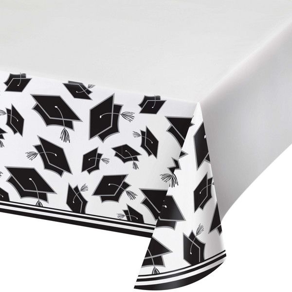 School Spirit - Tablecover White 54&quot; X 102&quot;