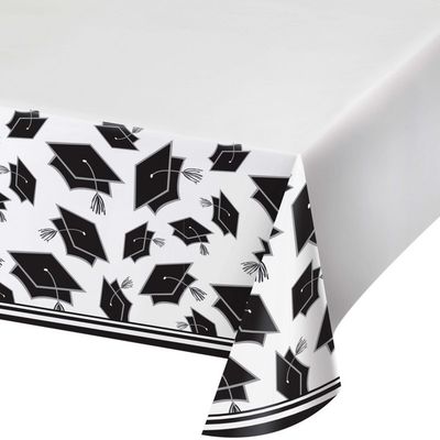 School Spirit - Tablecover White 54&quot; X 102&quot;
