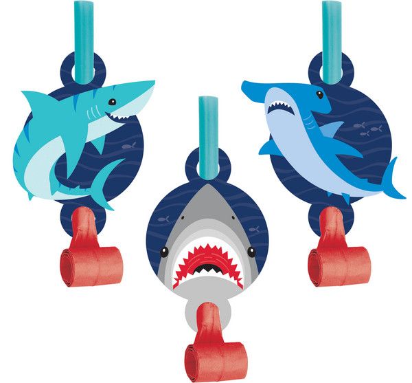 Shark Party Blowouts 8ct