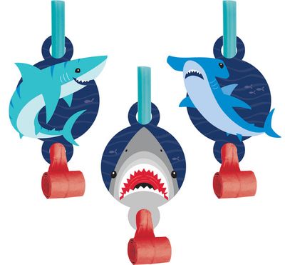 Shark Party Blowouts 8ct