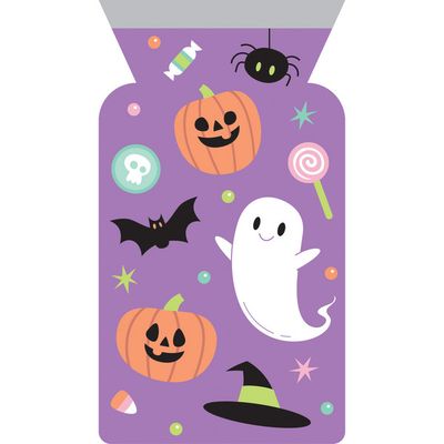 Halloween Characters - Cello Bag with Zipper 12ct
