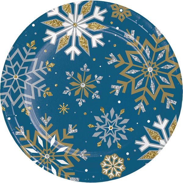 Whimsical Winter - 9&quot; Plates 8ct