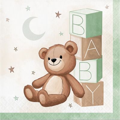 Teddy Bear - Luncheon Napkins 16ct