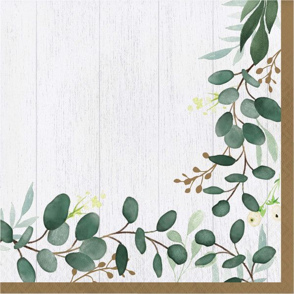 Eucalyptus Greens - Luncheon Napkins 16ct