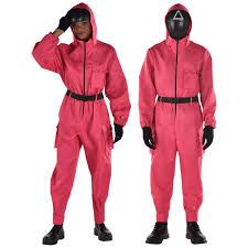 Squid Games - Triangle Guard Jumpsuit Unisex S/M