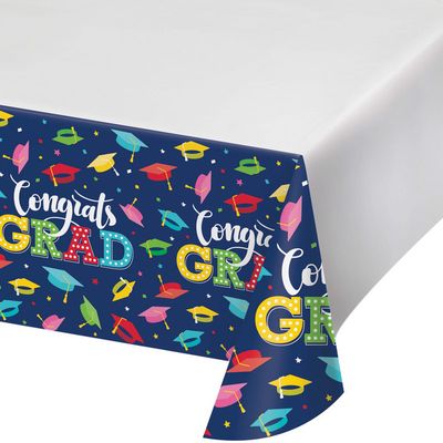 Glad to be Grad - Paper Tablecover 54&quot; x 96&quot;