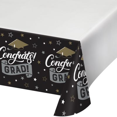 Grad Glamor - Paper Tablecover 54&quot; x 96&quot;