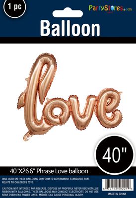 Love Script  Airfill Rose Gold